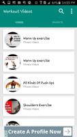 Workout Videos 스크린샷 1