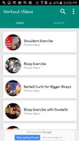 Workout Videos 스크린샷 2