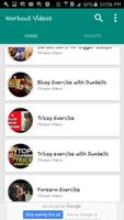 Workout Videos 스크린샷 3