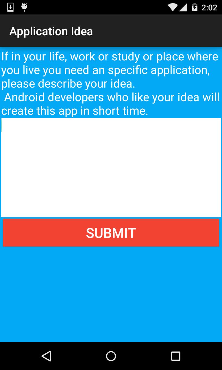 Download app please. Android app ideas.