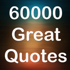 60000 Great Quotes, Sayings &  ไอคอน