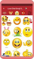 Love Chat Emoji Smileys Emoticon Affiche