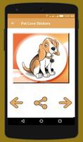 Pet Love Stickers 截图 1