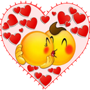 Valentine Love Emoji Stickers APK