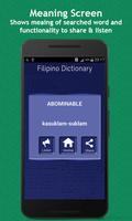 Filipino Dictionary capture d'écran 2