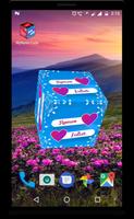 3D My Name Cube Live Wallpaper 스크린샷 1