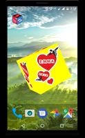 3D My Name Cube Live Wallpaper تصوير الشاشة 2