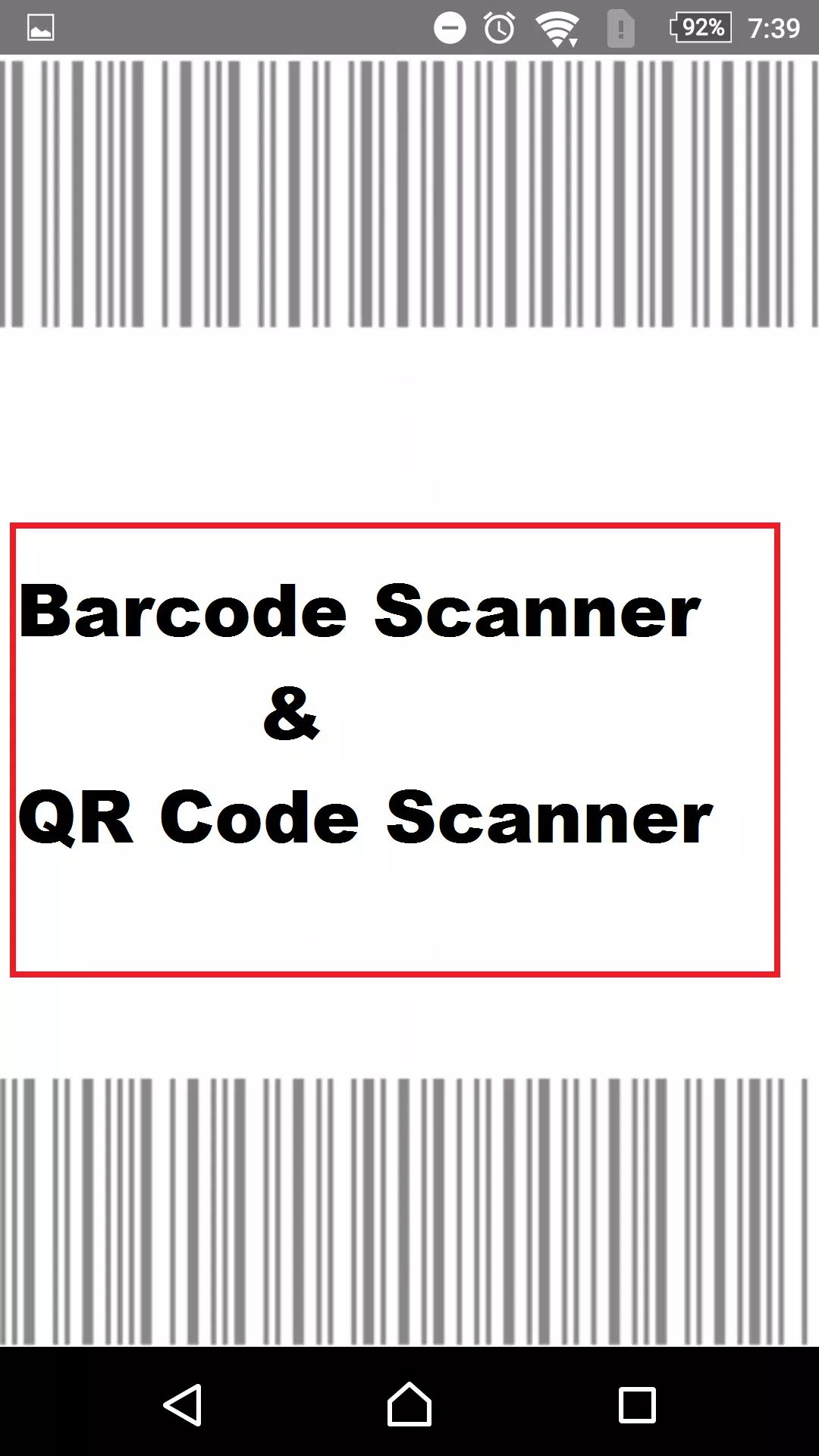 Online Barcode Scanner