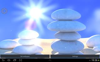 White Stone Live Wallpaper screenshot 1