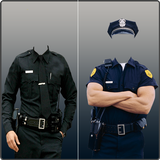 Police Suit Photo Maker icône
