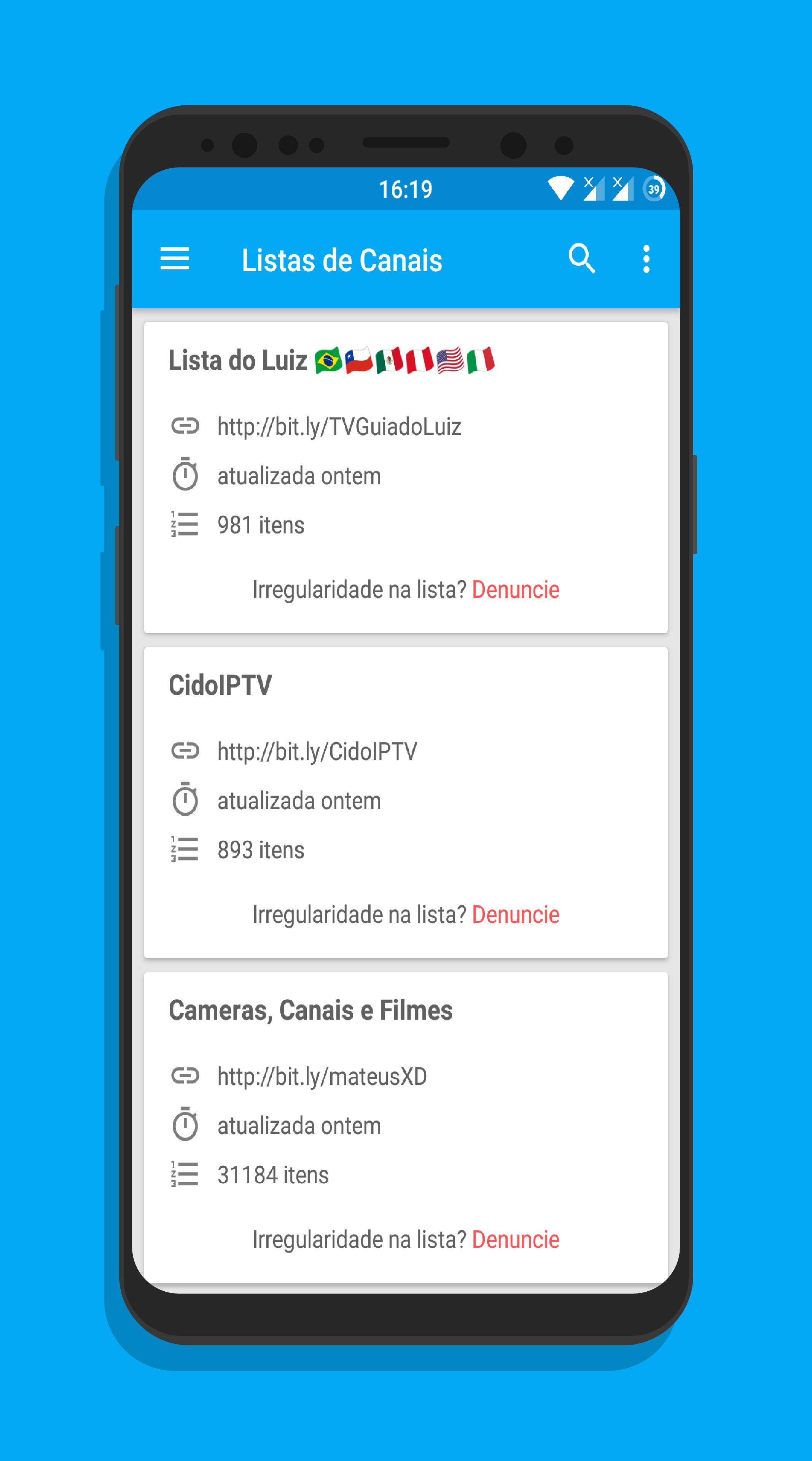 scaricare liste m3u da
