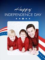 Independence Day, 4th Of July Photo Frames & Cards capture d'écran 2
