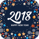 New Year Greetings and Quotes 2018-icoon