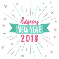New Year Greetings and Quotes 2018 ポスター