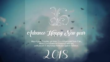 New Year Greetings and Quotes 2018 imagem de tela 1