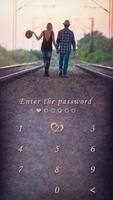 AppLock Theme Couple capture d'écran 1