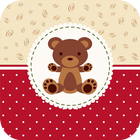 AppLock Theme Cute Bear icône