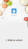 AppLock Theme Delicious Cake captura de pantalla 2