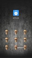 AppLock Theme Horror Skull ポスター