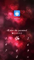 AppLock Theme I Love You スクリーンショット 1