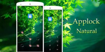 AppLock Theme Natural скриншот 3