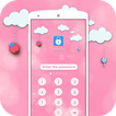 AppLock Theme Pink Sky