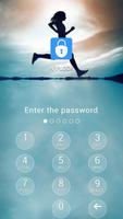 Applock Theme Running اسکرین شاٹ 1