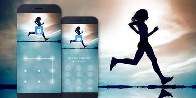 Applock Theme Running اسکرین شاٹ 3