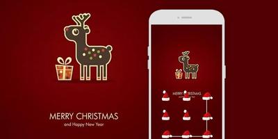 AppLock Theme Christmas تصوير الشاشة 3