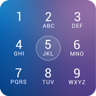 الأزرق موضوع Applock أيقونة