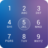 Thème bleu pour Applock icône