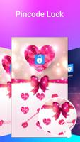 Tema del amor para Applock Poster