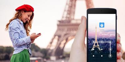 باريس موضوع Applock تصوير الشاشة 2