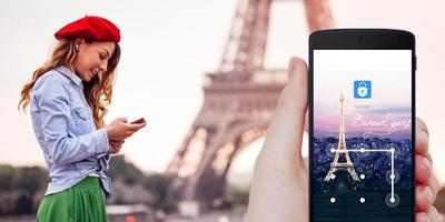 AppLock Theme Paris स्क्रीनशॉट 2