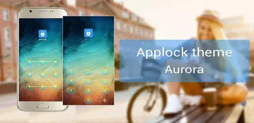 Tema de Aurora para o Applock
