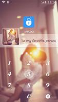 حبي موضوع Applock تصوير الشاشة 1