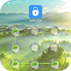 Thème naturel pour Applock icône