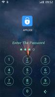 Thème StarrySky pour Applock capture d'écran 1