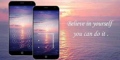 AppLock Theme Sunset تصوير الشاشة 3