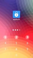 Thème de couleur pour Applock capture d'écran 1