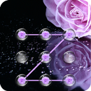 AppLock Theme Purple Rose APK