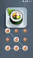 AppLock Theme Sushi Food 截图 4