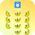 الموز موضوع Applock أيقونة
