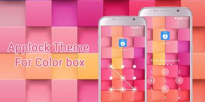 AppLock Theme Color Box captura de pantalla 3