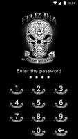 AppLock Theme Death Skeleton স্ক্রিনশট 1