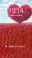 AppLock Theme Love Tree screenshot 2