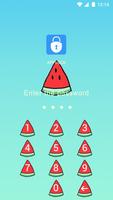 برنامه‌نما AppLock Theme Watermelon عکس از صفحه