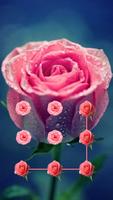AppLock Theme Pink Rose 海报