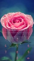 AppLock Theme Pink Rose 截图 1