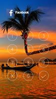 AppLock(Sea Sunset Theme) ภาพหน้าจอ 2